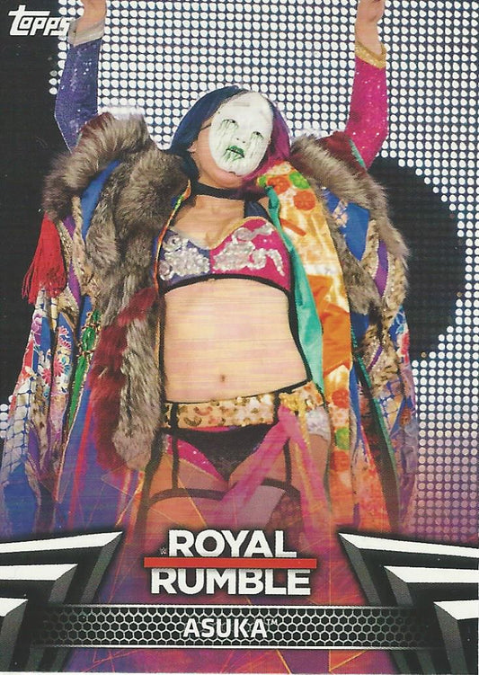 WWE Topps Women Division 2018 Asuka RR-19 trading card PW Catalog