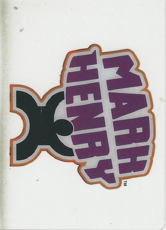 WWE Edibas Lamincards 2004 Mark Henry #93