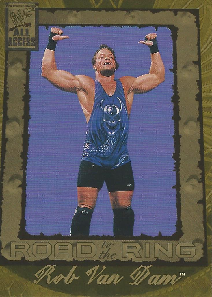 WWF Fleer All Access 2002 Rob Van Dam #93
