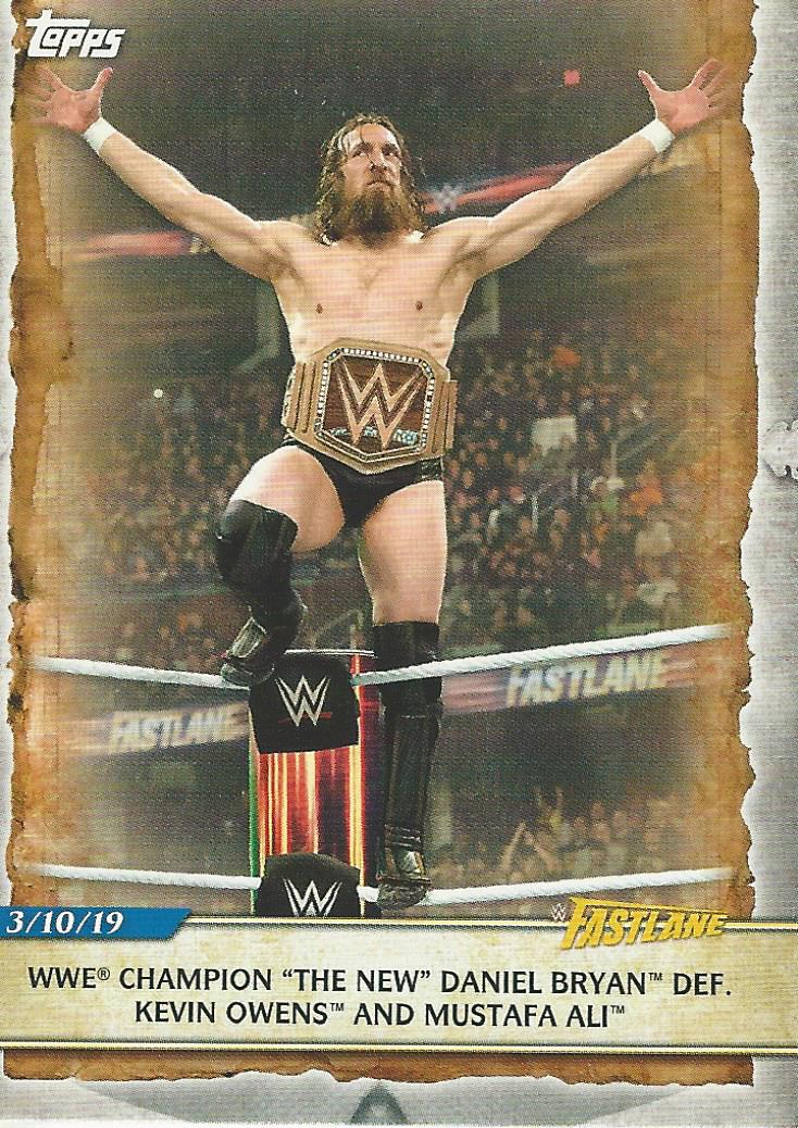 WWE Topps Road to Wrestlemania 2020 Daniel Bryan #93