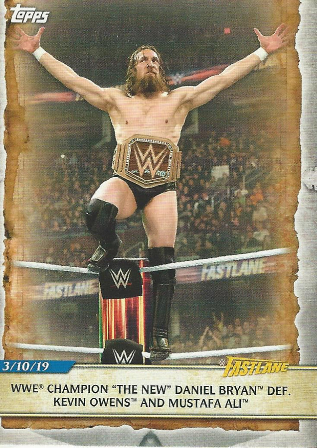 WWE Topps Road to Wrestlemania 2020 Daniel Bryan #93