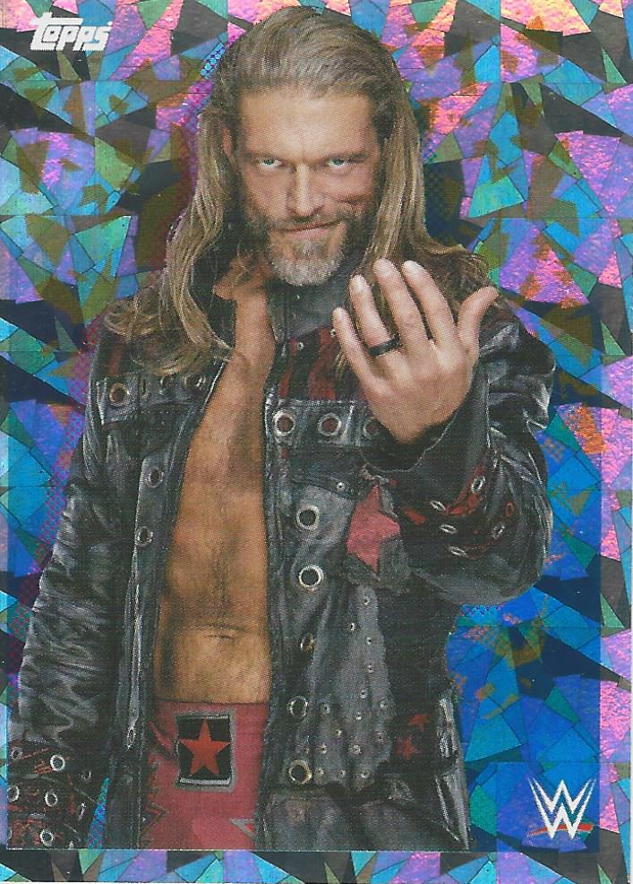 WWE Topps Road to Wrestlemania Stickers 2021 Edge #93