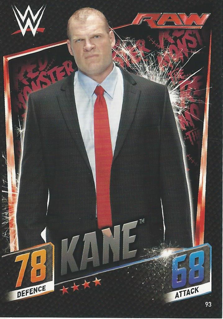 WWE Topps Slam Attax 2015 Then Now Forever Kane #93