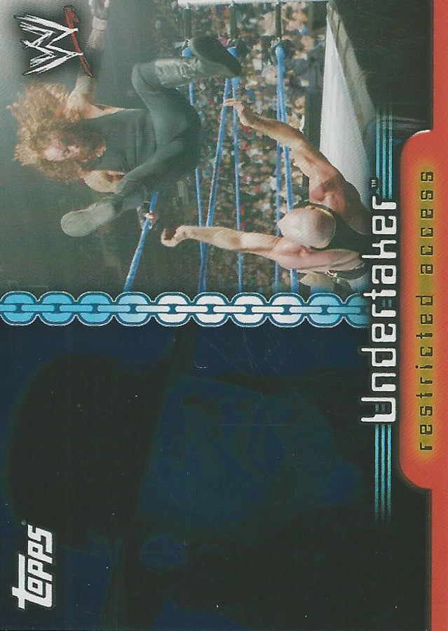 WWE Topps Insider 2006 US Undertaker C9 trading card PW Catalog