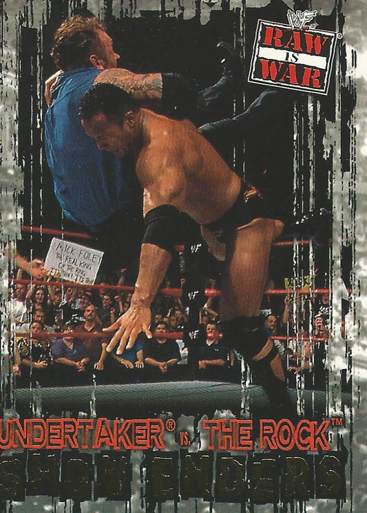 WWF Fleer Raw 2001 The Rock #93