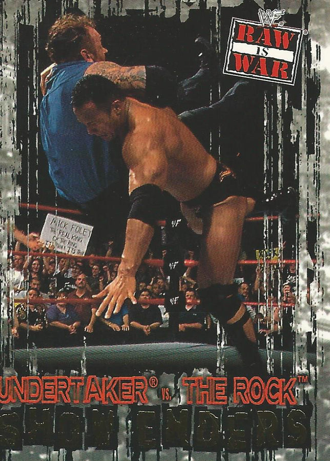 WWF Fleer Raw 2001 The Rock #93