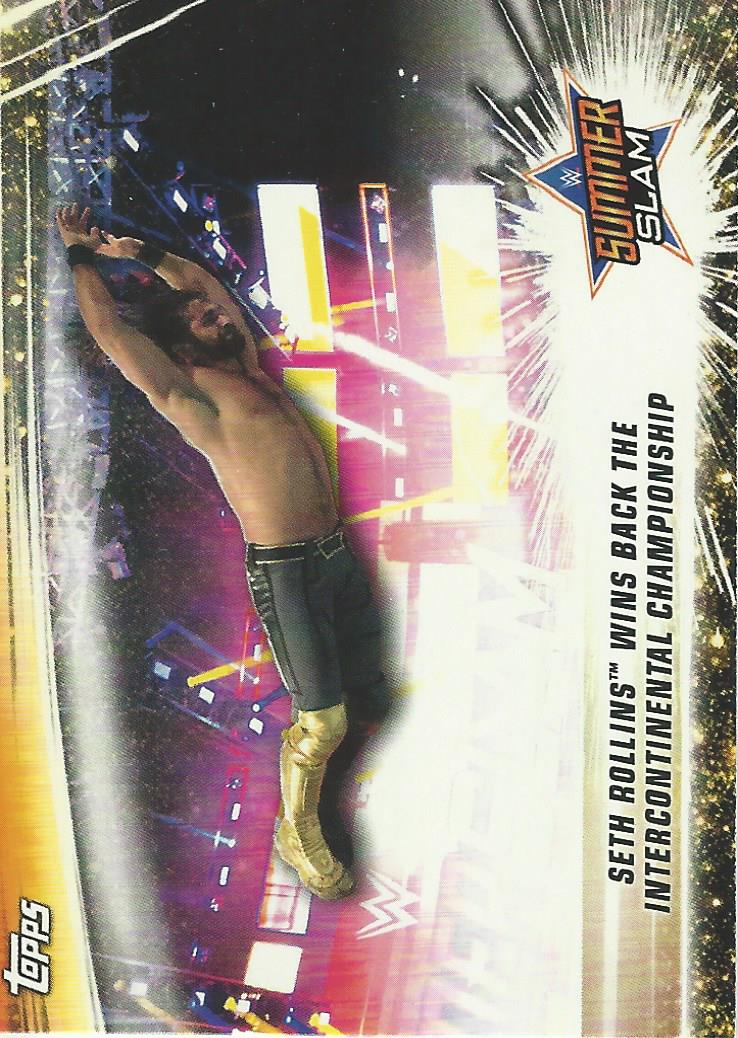 WWE Topps Summerslam 2019 Seth Rollins #93