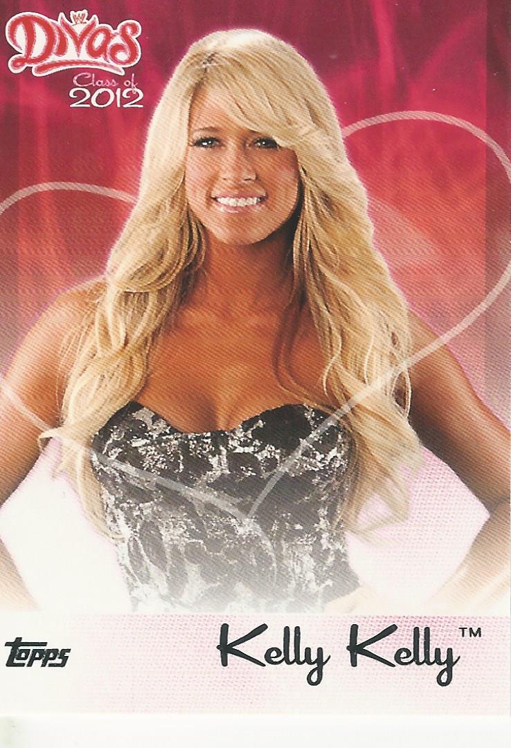 WWE Topps 2012 Kelly Kelly 8 of 15 trading card PW Catalog
