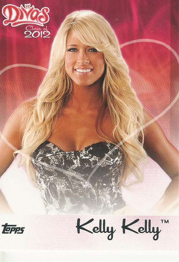 WWE Topps 2012 Kelly Kelly 8 of 15 trading card PW Catalog