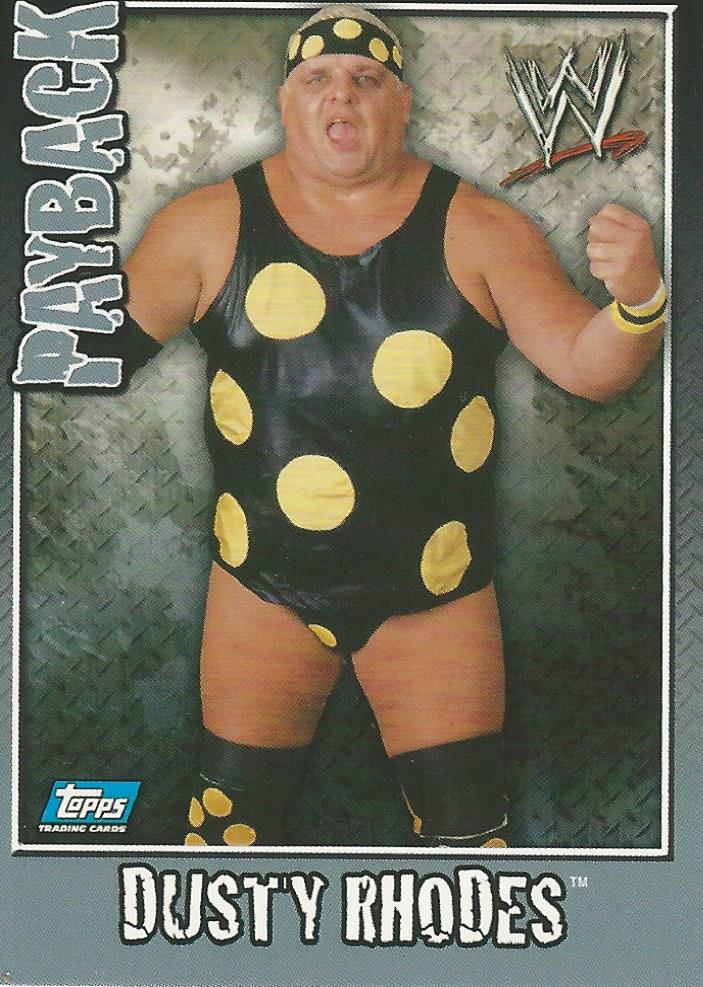WWE Topps Payback 2006 Dusty Rhodes #93