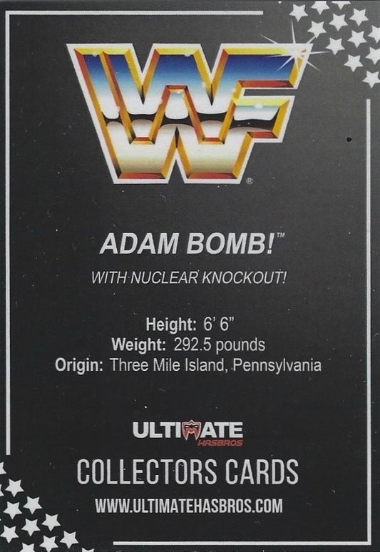 Adam Bomb! trading card PW Catalog