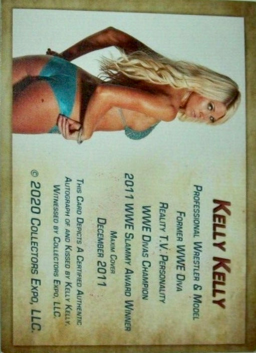 Kelly Kelly trading card PW Catalog
