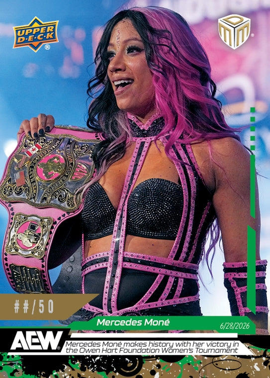 Mercedes MONÉ – Mercedes MONÉ Makes History With HER Victory in the Owen Hart Foundation Women’s Tournament