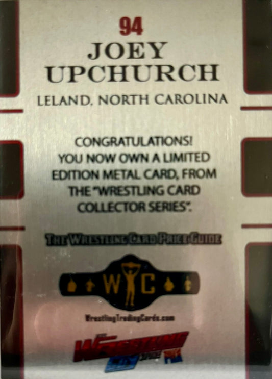 Joey Upchurch trading card PW Catalog