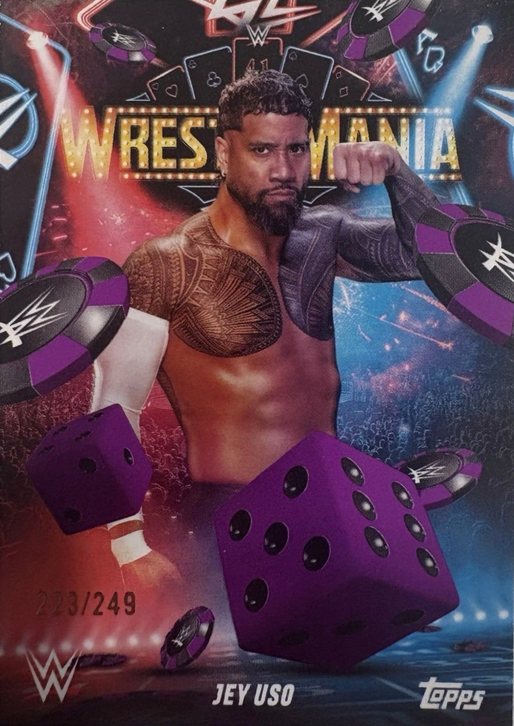 JEY USO trading card PW Catalog