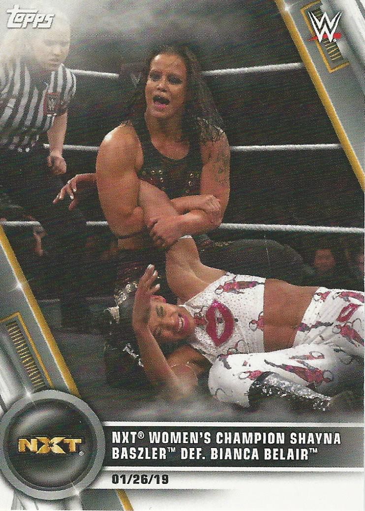 WWE Topps Women Division 2020 Shayna Baszler #6