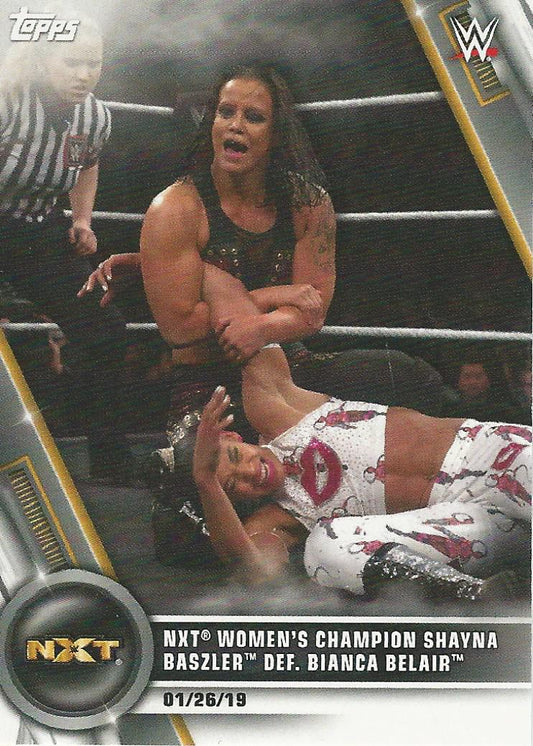 WWE Topps Women Division 2020 Shayna Baszler #6