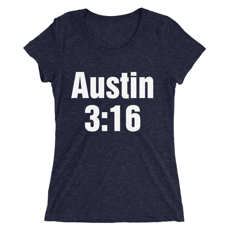 Stone Cold Steve Austin "3:16" Women's Tri-Blend T-Shirt T-Shirt PW Catalog