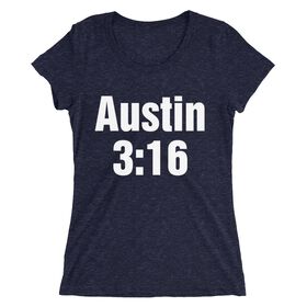 Stone Cold Steve Austin "3:16" Women's Tri-Blend T-Shirt T-Shirt PW Catalog