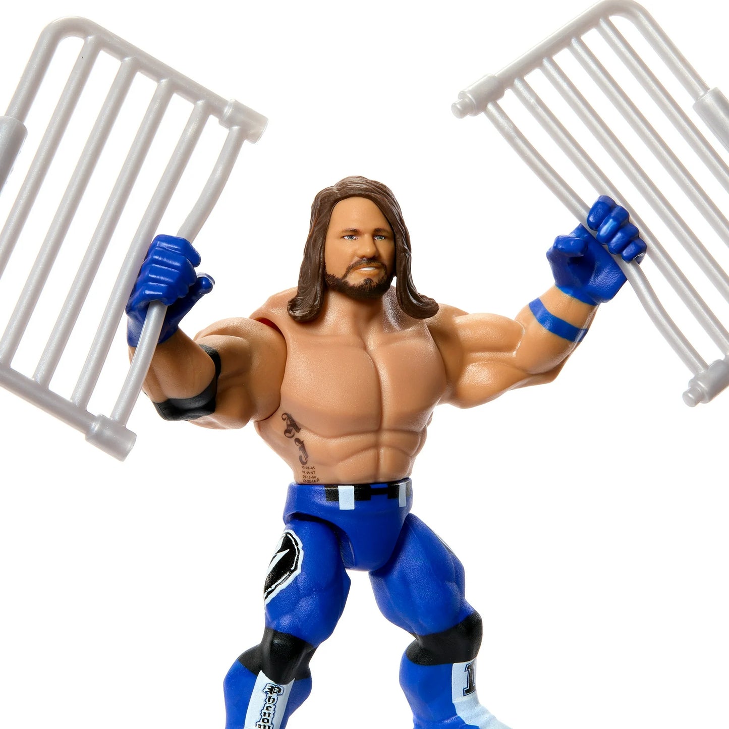 WWE Mattel Knuckle Crunchers Series 3 AJ Styles Action & Toy Figures PWcatalog