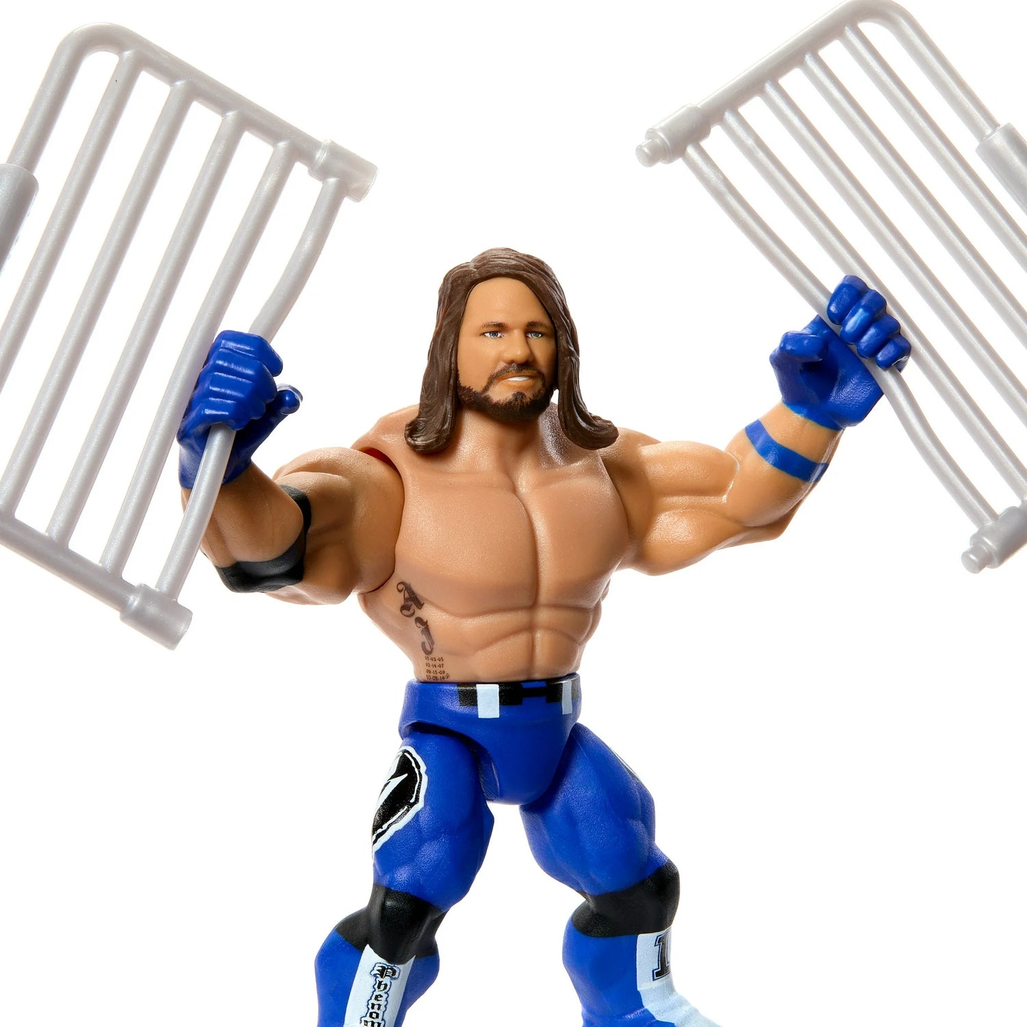 WWE Mattel Knuckle Crunchers Series 3 AJ Styles Action & Toy Figures PWcatalog