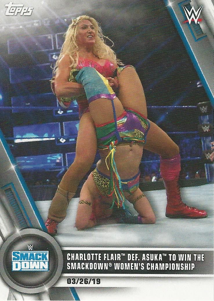 WWE Topps Women Division 2020 Charlotte Flair #19