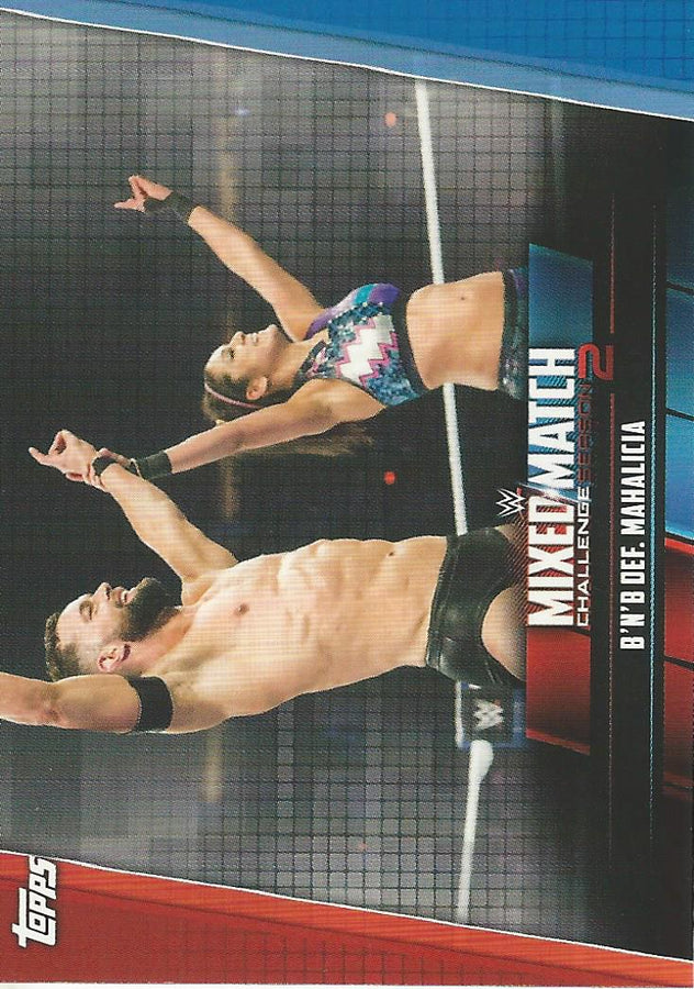 WWE Topps Women Division 2019 Finn Balor and Bayley MMC-13 trading card PW Catalog