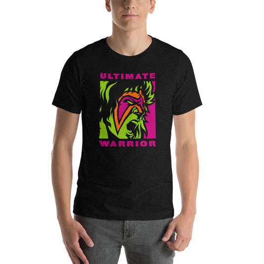 Ultimate Warrior "Facepaint Closeup" Unisex T-Shirt T-Shirt PW Catalog