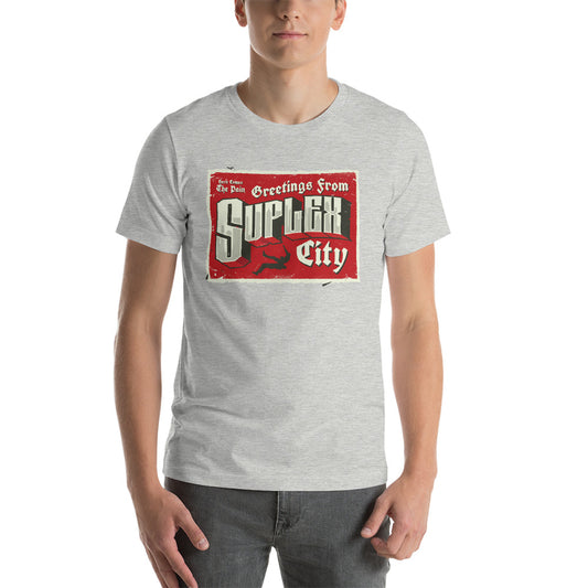 Brock Lesnar "Greetings from Suplex City" Unisex T-Shirt T-Shirt PW Catalog