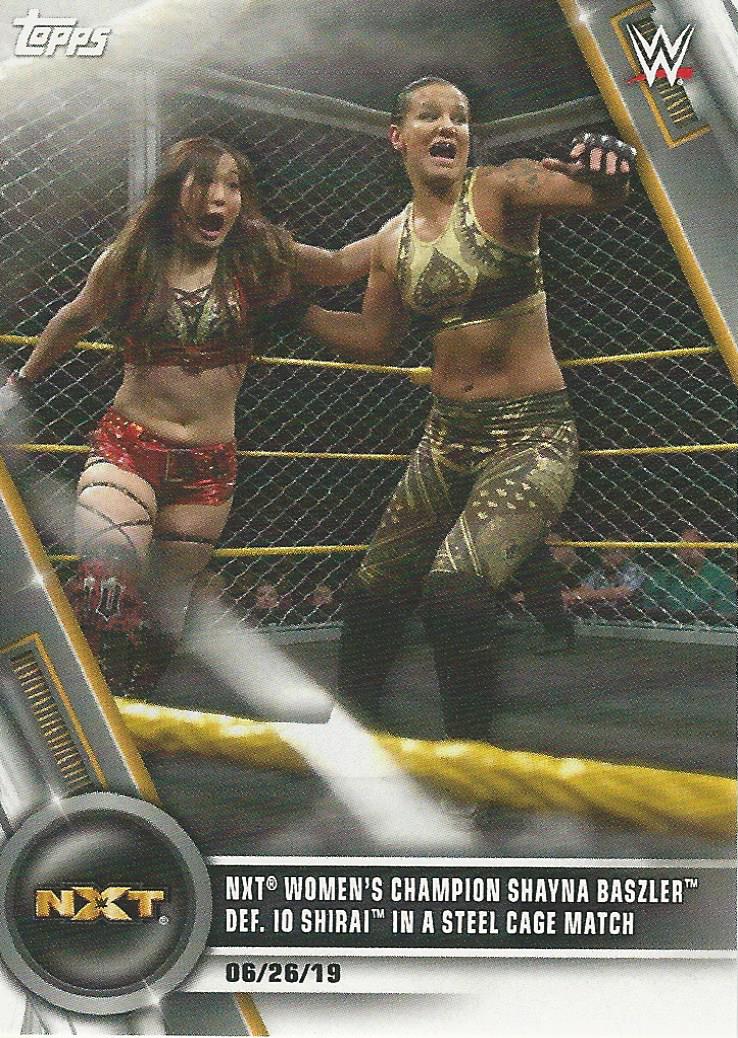 WWE Topps Women Division 2020 Shayna Baszler #40