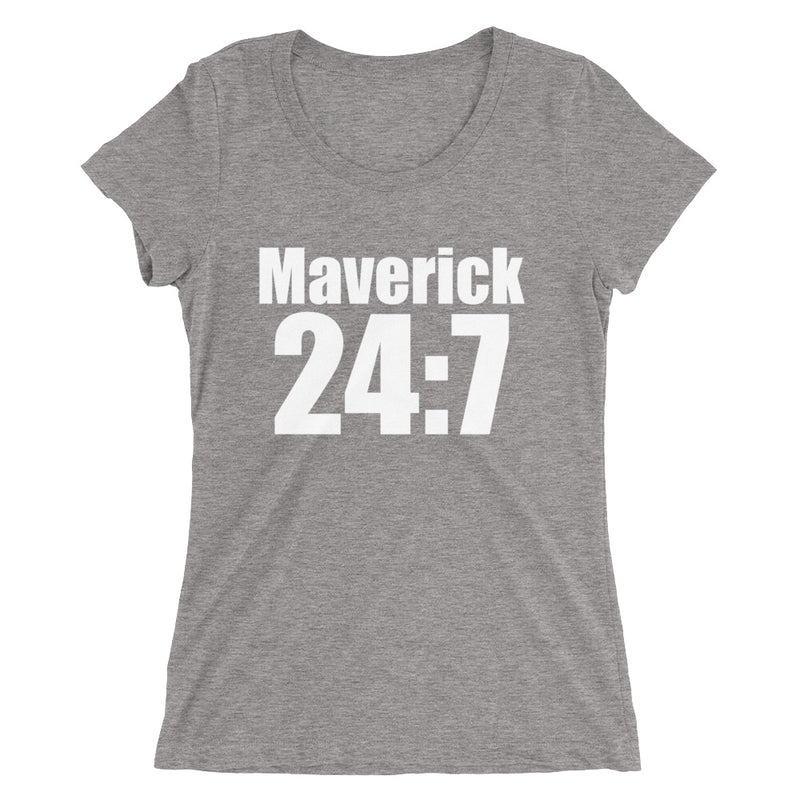 Drake Maverick "Maverick 24:7" Women's Tri-Blend T-Shirt T-Shirt PW Catalog