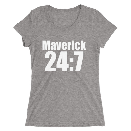 Drake Maverick "Maverick 24:7" Women's Tri-Blend T-Shirt T-Shirt PW Catalog