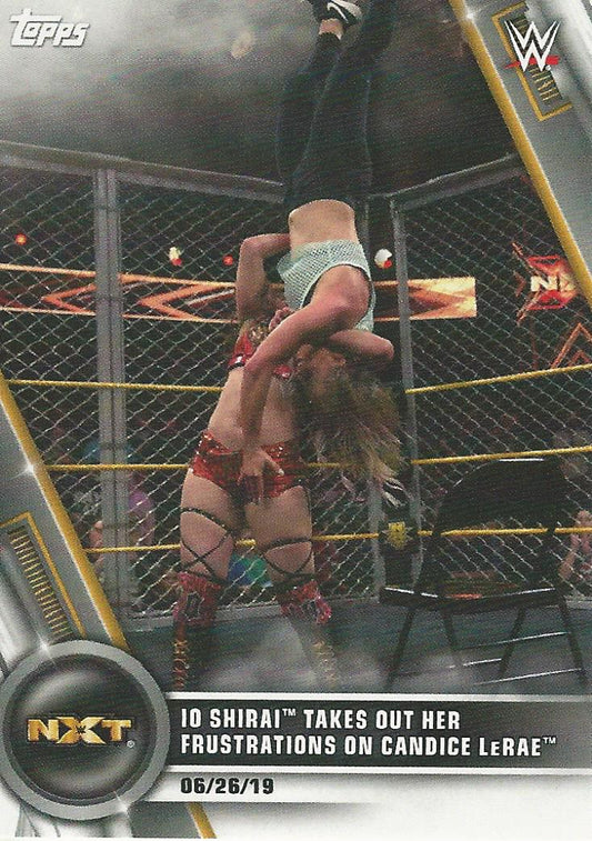 WWE Topps Women Division 2020 IO Shirai #41