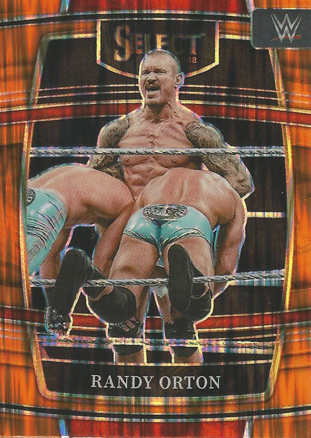 WWE Panini Select 2022 Randy Orton #94 Orange Flash