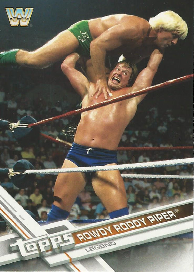 WWE Topps Then Now Forever 2017 Rowdy Roddy Piper #194