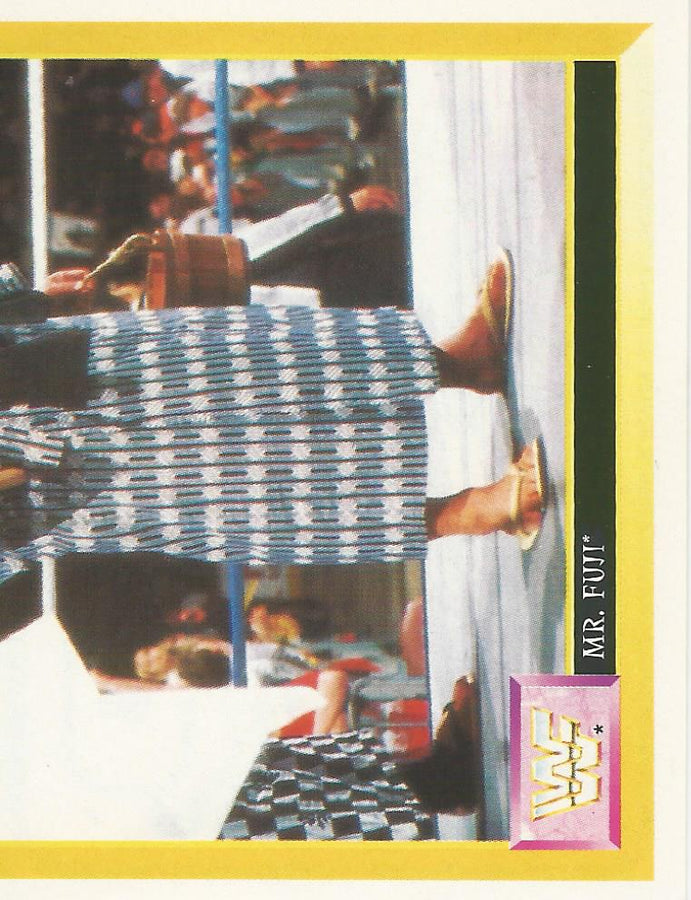 WWF Merlin Sticker 1994 Mr Fuji #94
