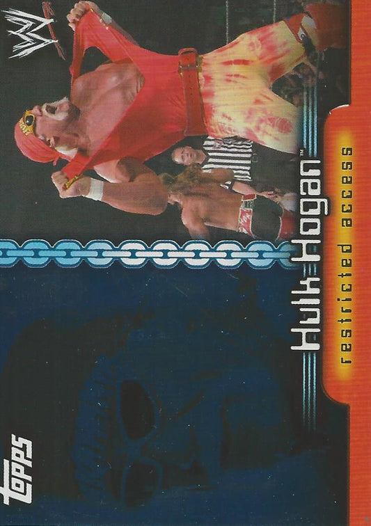WWE Topps Insider 2006 Hulk Hogan C12 trading card PW Catalog