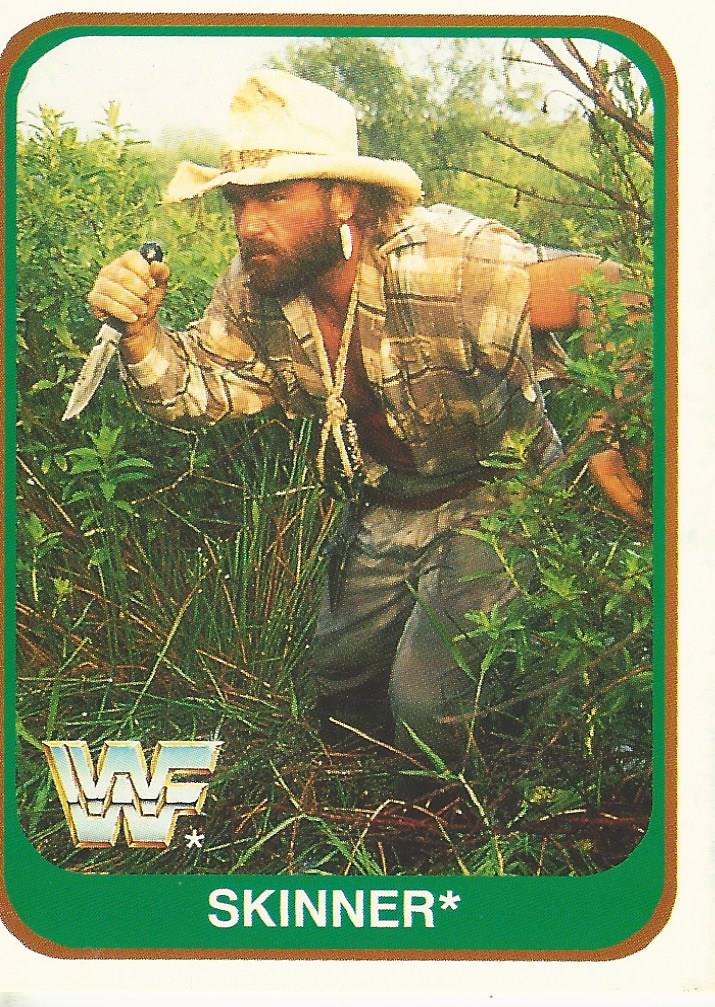 WWF Merlin 1991 Skinner #94