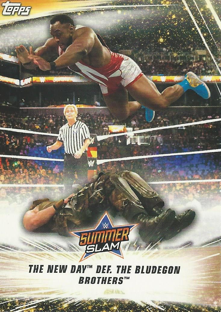 WWE Topps Summerslam 2019 Big E #94