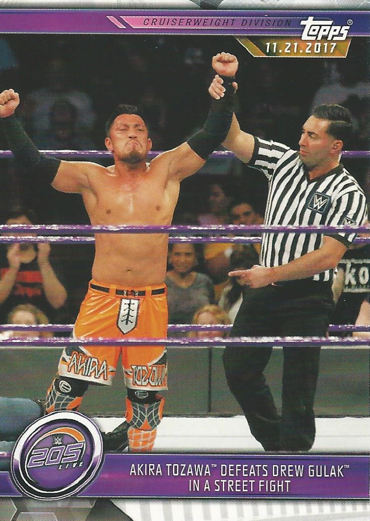 WWE Topps Champions 2019 Akira Tozawa #44