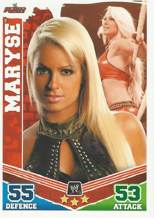 WWE Topps Slam Attax Mayhem 2010 Maryse #94