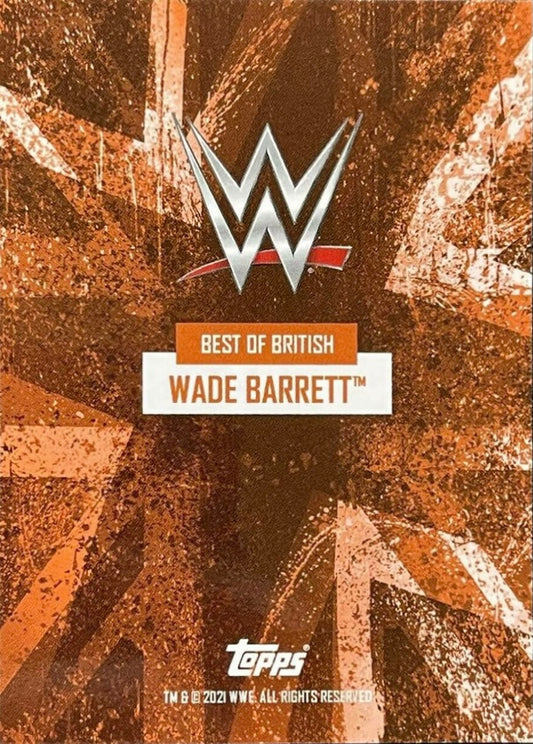 Wade Barrett trading card PW Catalog