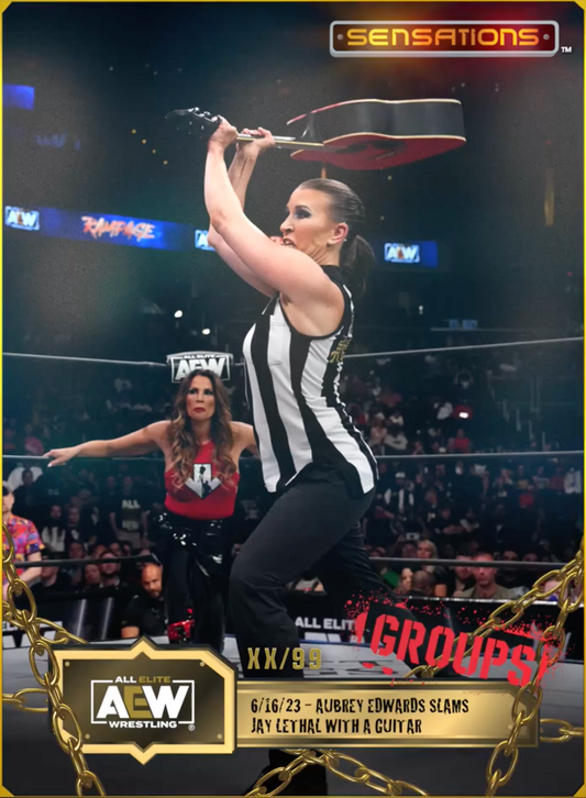 6/16/23 – Aubrey Edwards, Mark and Papa Briscoe – Aubrey Edwards Slams JAY Lethal With a Guitar
