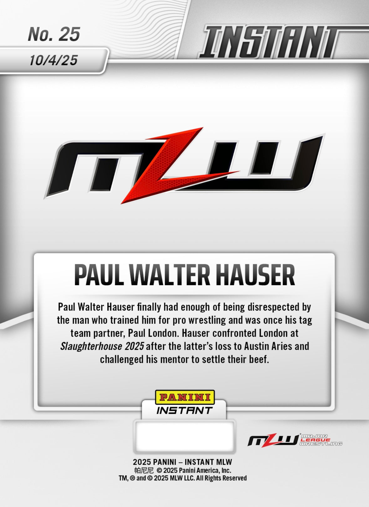 Paul Walter Hauser – Paul Walter Hauser Issues Challenge