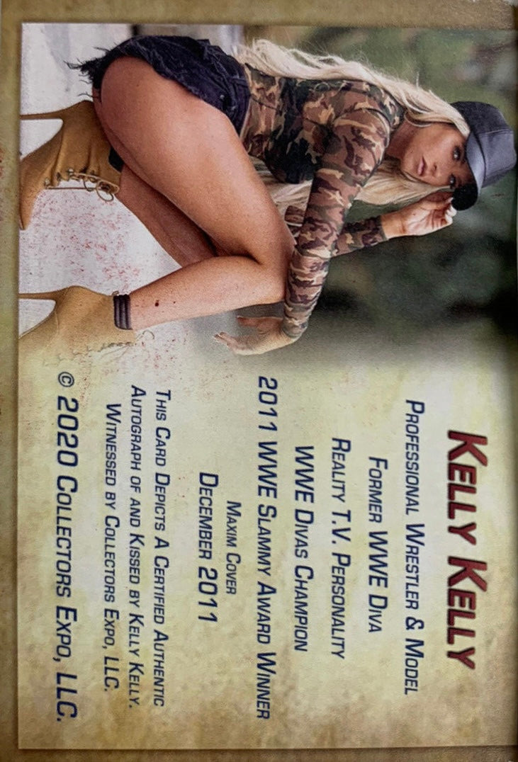 Kelly Kelly trading card PW Catalog