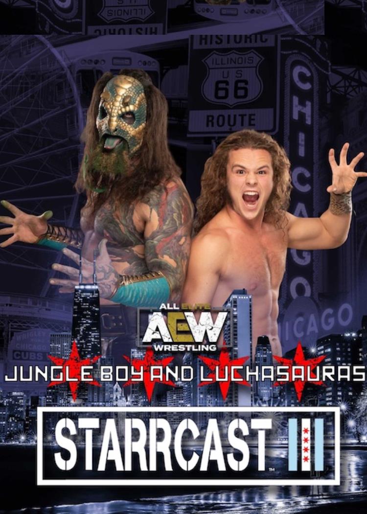Jungle Boy and Luchasaurus