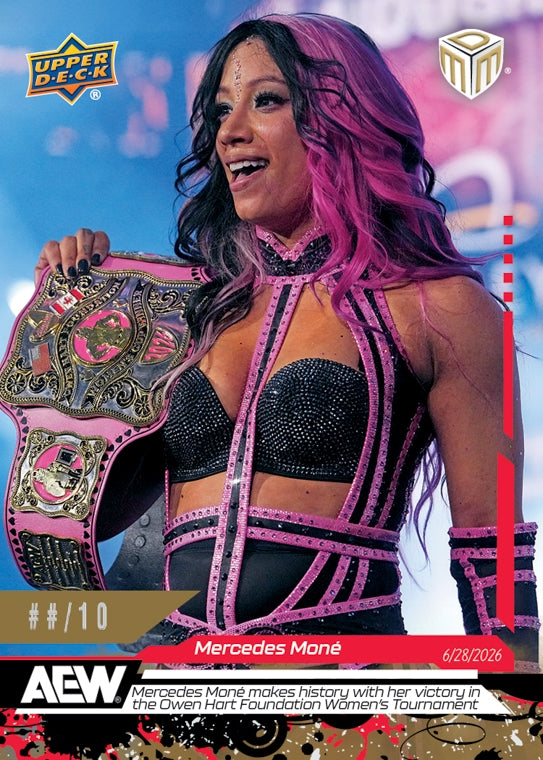 Mercedes MONÉ – Mercedes MONÉ Makes History With HER Victory in the Owen Hart Foundation Women’s Tournament
