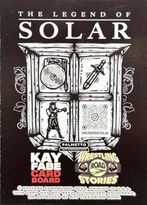 The Legend of Solar trading card PW Catalog