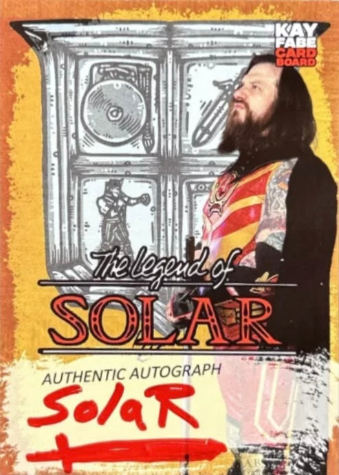 The Legend of Solar trading card PW Catalog