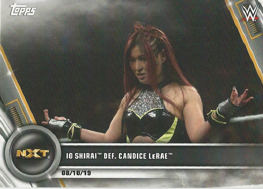 WWE Topps Women Division 2020 IO Shirai #60